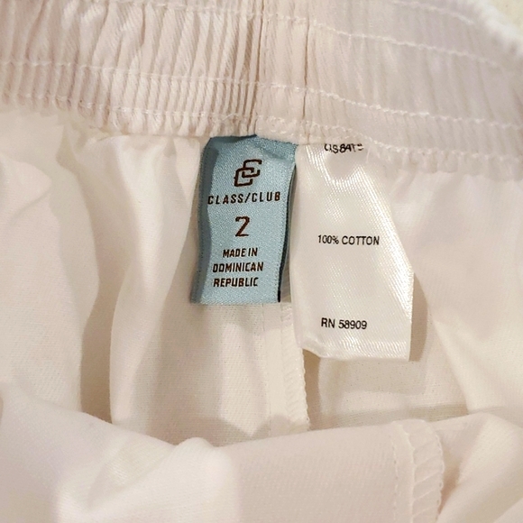 White Class Club Pants - Picture 3 of 6